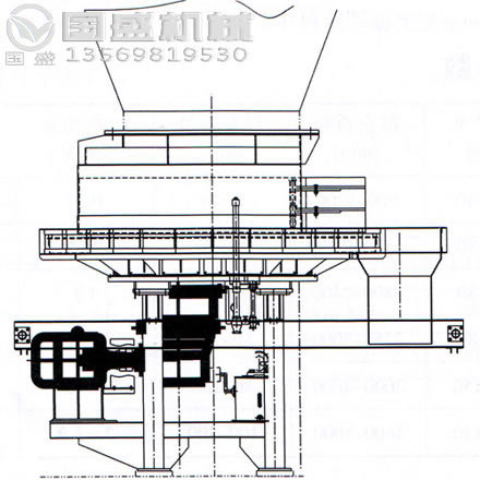PDX圓盤(pán)給料機(jī)示意圖